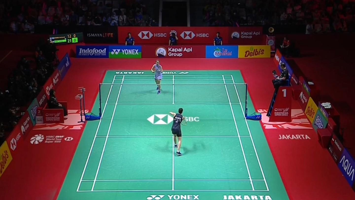 马来西亚队碾压印尼队，马琳点燃赛场