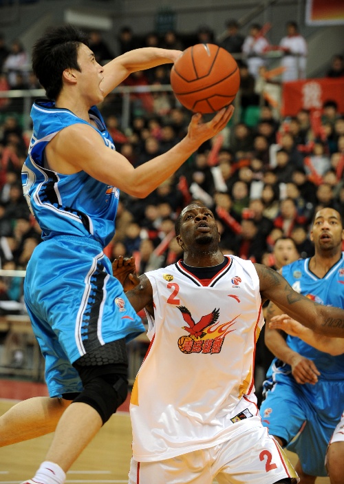 得分高手破防突破多次完成上篮