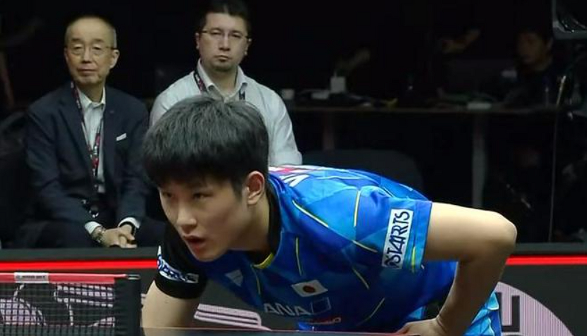 瑞典队鏖战日本队，张本智和扛起全队